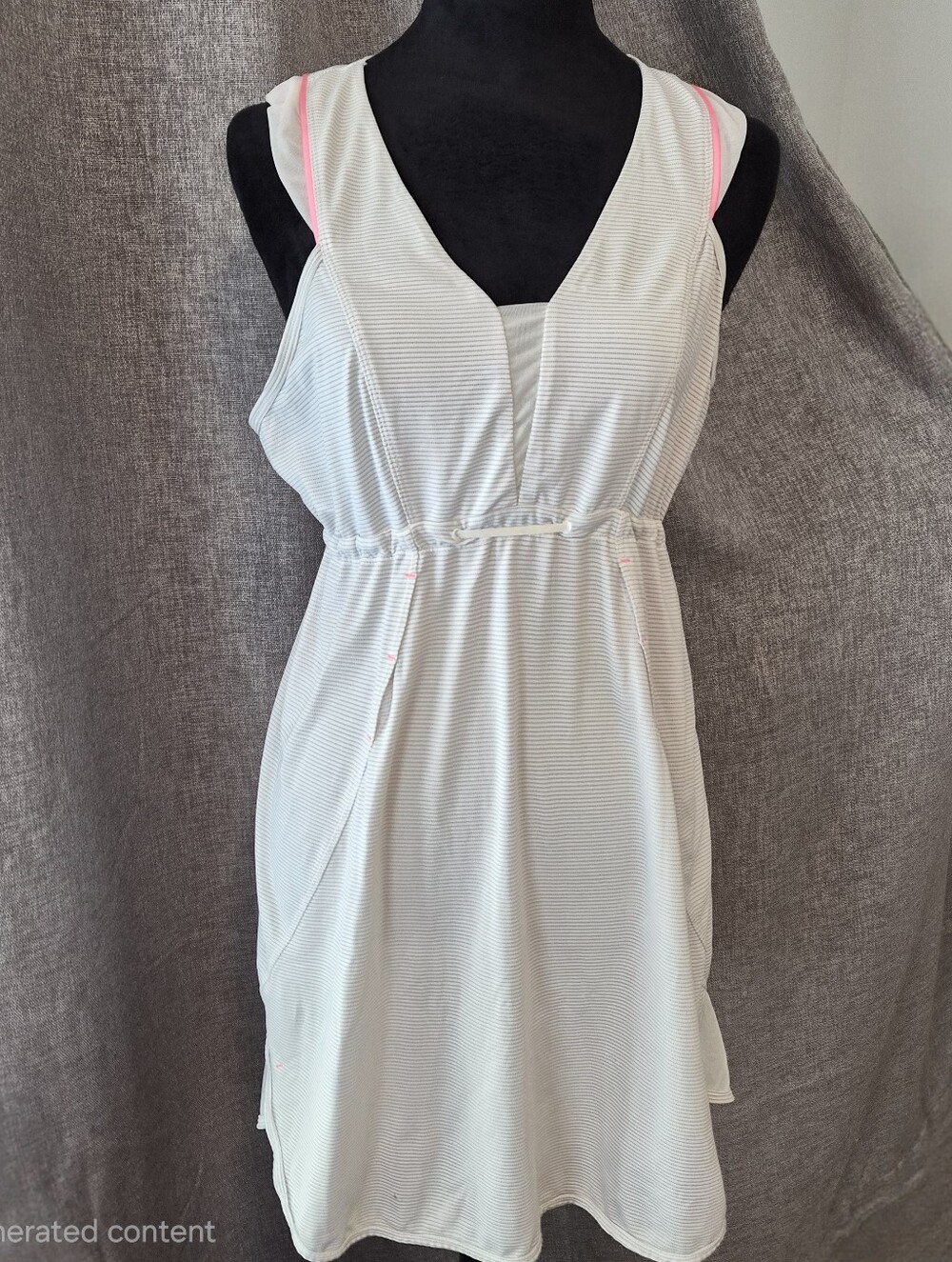 lululemon athletica Run Dress with Pink Details